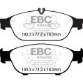 DP42169R Bremsbeläge YELLOWSTUFF EBC Brakes für Mercedes-Benz Mercedes-Benz E550 Coupe W212 EClass W212 E500 EClass Cabriolet A207 E500 EClass Coupe C207 E500 EClass Estate S212 E500-2