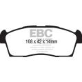 DPX2184 Brake Pads ULTIMAX2 EBC Brakes for Citroen Mitsubishi Peugeot iOn CZero iMiEV-2