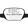 DPX2202 Bremsbeläge ULTIMAX2 EBC Brakes für Fiat Panda Panda Cross-2