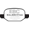 DPX2213 Bremsbeläge ULTIMAX2 EBC Brakes für Fiat 500L 500L Trekking-2