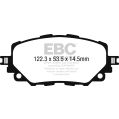 DPX2263 Bremsbeläge ULTIMAX2 EBC Brakes für Fiat 124 Spider Mazda MX5 RF ND MX5 Mk4 ND-2