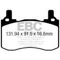 DP42357R Brake Pads YELLOWSTUFF EBC Brakes for Kia Stinger Genesis G70-2