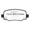 DP43031R Bremsbeläge YELLOWSTUFF EBC Brakes für Jeep Cherokee Chrysler 200 Jeep Cherokee-2