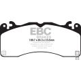 DP43040R Bremsbeläge YELLOWSTUFF EBC Brakes für Ford Mustang 6th Generation Ford Mustang 6th Gen Mustang 6th Generation Mach 1 Mustang 6th Gen Mach 1-2