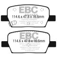 DP63064 Bremsbeläge GREENSTUFF EBC Brakes für Cadillac XT5 Chevrolet Blazer Traverse GMC Acadia 2nd Gen Holden Australia and New Zealand Acadia-2