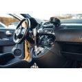 Coolerworx Short Shifter for Fiat 500 Abarth NSB Drop Black-2