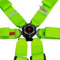 DriftShop 6 Point Harness Fluo Green FIA Approved 8853-4