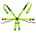 DriftShop 6 Point Harness Fluo Green FIA Approved 8853-1