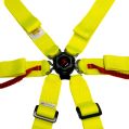 DriftShop 6 Point Harness Fluo Yellow FIA Approved 8853-2
