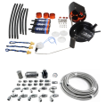 X3 Kraftstoffpumpenmodul mit DW400 Pumpen und PTFE 8AN Leitungssatz DeatschWerks für GM Truck 2005-2018-1
