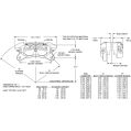 Wilwood 120-9701 Dynapro Universal Lug Mount Bremssattel 4 Kolben Schwarz-2