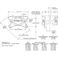 Wilwood 120-9689 Dynapro Single Universal Lug Mount Bremssattel 2 Kolben Poliert-2