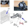 EGR Ventil und Kühler Entfernung Set für BMW mit N47 N47S Diesel Motoren-4