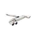 Auspuffanlage XForce mit Varex-Schalldämpfer for Audi S3 2013-2020 8V SEDAN Edelstahl-1