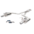 Auspuffanlage XForce mit Varex-Schalldämpfer for Ford MUSTANG 2015-2017 CONVERTIBLE GT 5.0L V8 Edelstahl-2