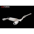 Exhaust system XForce for Mitsubishi Lancer 2007-2015 EVO X stainless steel-1