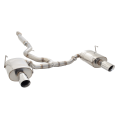Exhaust system XForce for Subaru Forester 2009-2012 DIESEL (SH) stainless steel-1