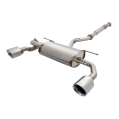 Exhaust system XForce for Subaru BRZ 2012- Z1 stainless steel-1