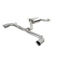 Auspuffanlage XForce mit Varex-Schalldämpfer for Volkswagen Golf 2010-2013 GTI MK 6 Edelstahl-3