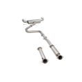 Exhaust system XForce with Varex muffler for Hyundai Elantra 2023- N CN7.V1 2.0L TURBO DCT stainless steel-3