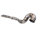 Downpipe with High-Flow Catalytic Converter XForce 100CPSI for Audi RS3 2017- 8V HATCH-2