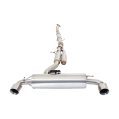 Auspuffanlage XForce mit Varex-Schalldämpfer for Toyota YARIS 2021- GR Edelstahl-3