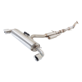Auspuffanlage XForce mit Varex-Schalldämpfer for Toyota YARIS 2021- GR Edelstahl-2