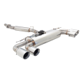 Auspuffanlage XForce mit Varex-Schalldämpfer for Volkswagen GOLF 2013-2017 R MK 7 Edelstahl-2