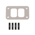 Rostfreier Flansch T3 Twin Scroll mit Stiften-2