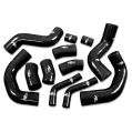 Silikon-Ansaugsystem-Schlauch-Kit FMIC.EU für Nissan GTR R35 VR38DETT Twin-Turbo - Schwarz-1