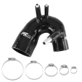 Silicone Intake Hose FMIC.EU for Fiat 500 595 695 1.4L T-Jet - Black-1