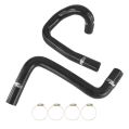 Silikon-Kühler-Schlauch-Kit FMIC.EU für Chevrolet Corvette C4 LT1 5.7L V8 1991-1996 - Schwarz-1