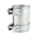 Stainless steel SS304 exhaust pipe connector with clamp FMIC.EU 89mm 3.5