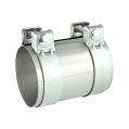 Stainless steel SS304 exhaust pipe connector with clamp FMIC.EU 89mm 3.5