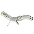 Downpipe with Heat Shield FMIC.Pro for BMW F26 X4 30dx 35dx N57N N57Z 2013-2017-1