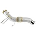 Downpipe with Heat Shield FMIC.Pro for BMW F16 X6 30xd 40xd N57N N57Z 2013-2017-1