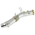 Downpipe with Heat Shield FMIC.Pro for BMW F16 X6 30xd 40xd N57N N57Z 2013-2017-3