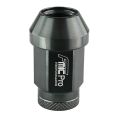 Forged Aluminum wheel nut FMIC.Pro M14x1.5 Grey (gun metal) 1 pc. conical 7075-T6 -2