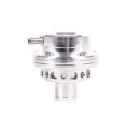 Twin Piston Blow Off Valve with Side Vacuum Nipple Forge Motorsport FMDV004A.SI Silver-1