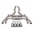 Valved exhaust system axle-back FMIC.Pro for BMW X3 M F97 X4 M F98 3.0L 2019-2024-4