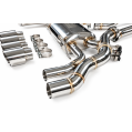 Valved exhaust system axle-back FMIC.Pro for BMW X3 M F97 X4 M F98 3.0L 2019-2024-2