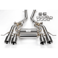 Aktive Abgasanlage Cat-Back Single Mid-Pipe FMIC.Pro für BMW M3 G80 G81 M4 G82 G83 3.0 S58 2021--2