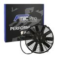 Prägegebläse Motorsportlüfter Kühlerlüfter Motorlüfter FMIC.Pro 10” SUPER SLIM 130W-1