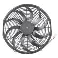 Prägegebläse Motorsportlüfter Kühlerlüfter Motorlüfter FMIC.Pro 16” RACING 280W-3