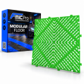 Modular Flooring Panel FMIC.Pro for garage and workshop 40x40cm 20mm Green-1