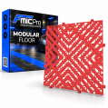 Modularer Plattenboden FMIC.Pro für Garage und Werkstatt 40x40cm 30mm Rot-1