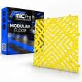 Modular Flooring Panel FMIC.Pro for garage and workshop 40x40cm 30mm Yellow-1