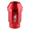 Forged Aluminum wheel nut FMIC.Pro M12x1.5 Red 1 pc. conical 7075-T6 -2