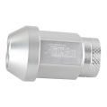 Forged Aluminum wheel nut FMIC.Pro M14x1.5 Silver 1 pc. conical 7075-T6 -3