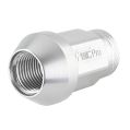 Forged Aluminum wheel nut FMIC.Pro M14x1.5 Silver 1 pc. conical 7075-T6 -4